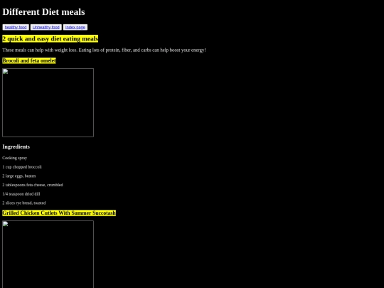 dietmeals screenshot