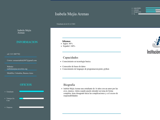 hoja_vida screenshot