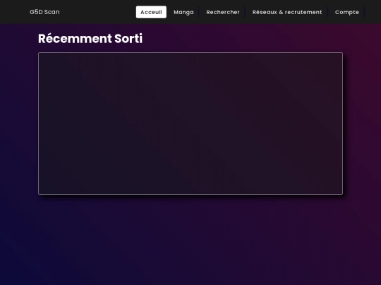 acceuil screenshot