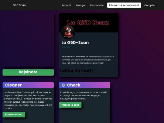 reseaux screenshot