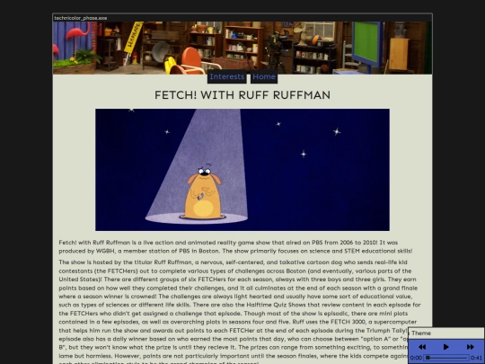 interests/fwrr screenshot