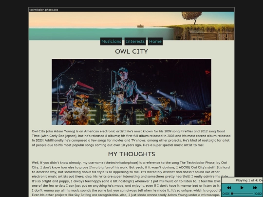interests/owlcity screenshot