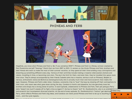 interests/pnf screenshot