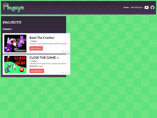 pages/projects screenshot
