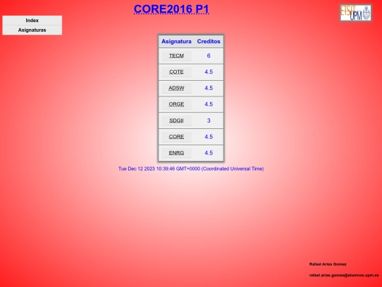 Practica1/asignaturas screenshot