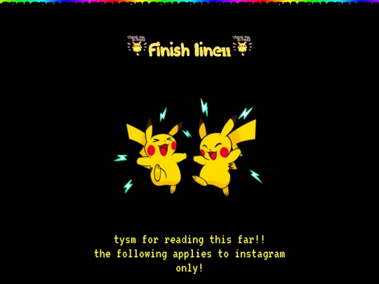 finish screenshot