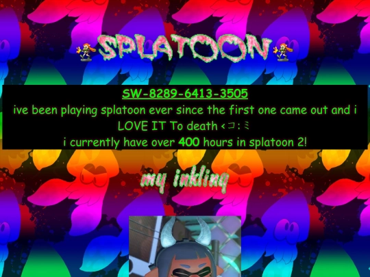 splatoon screenshot