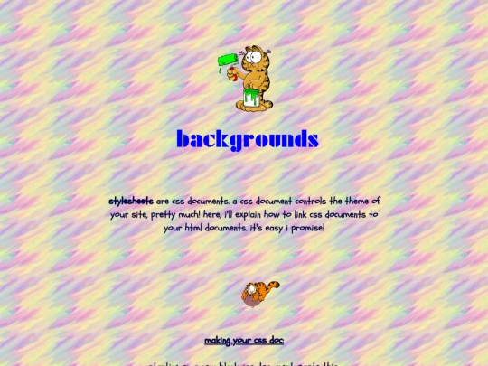 stylesheets screenshot