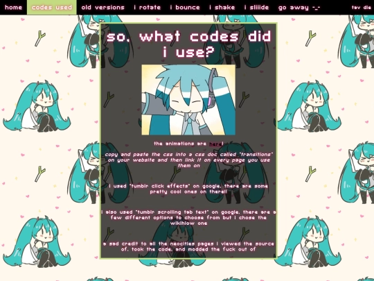 test screenshot