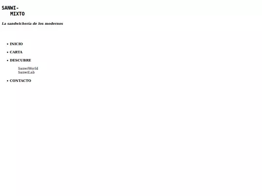 INICIO screenshot