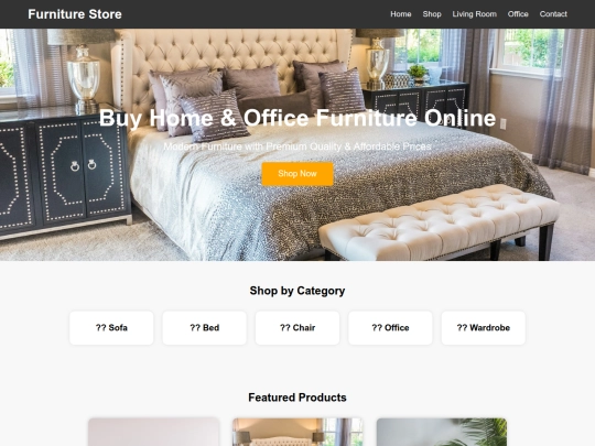 html.poster/homepage screenshot
