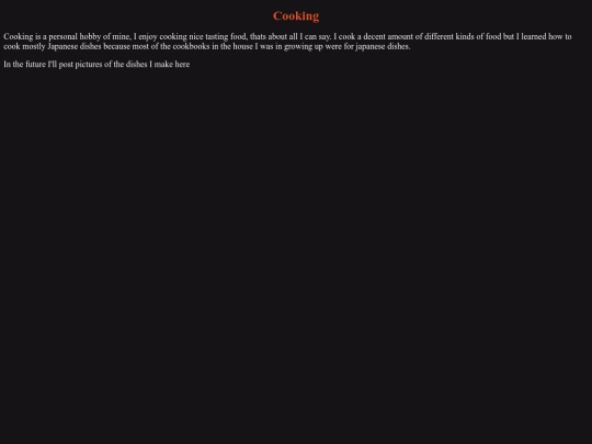 cooking screenshot