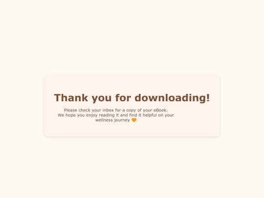 thank-you screenshot