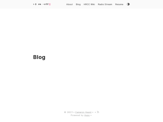 blog screenshot