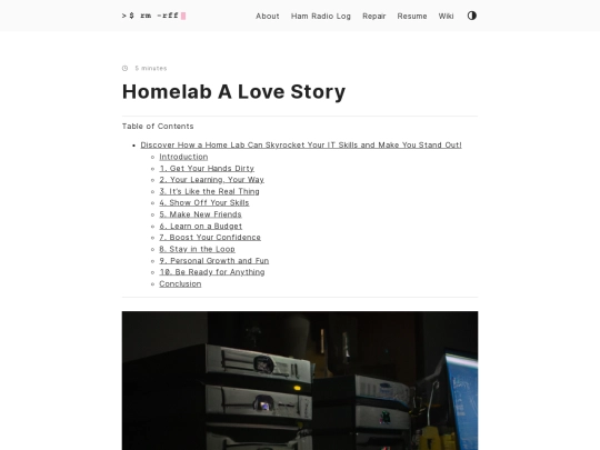 posts/2023/05/homelab-a-love-story screenshot