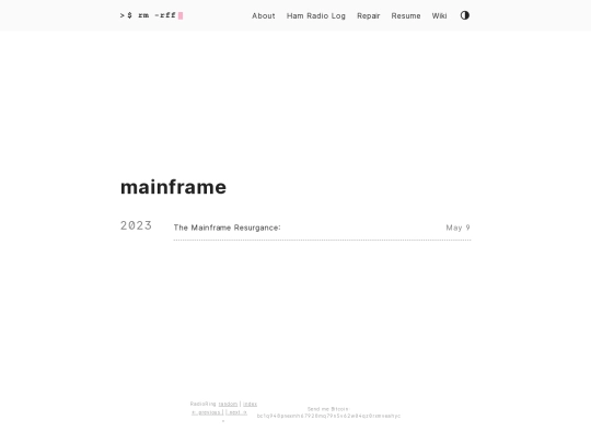 tags/mainframe screenshot