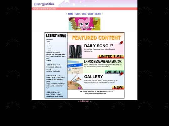 old screenshot