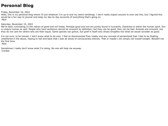 blog screenshot