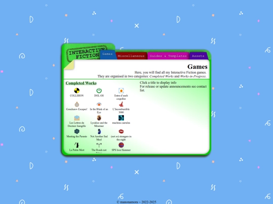 pages/interactivefiction/games screenshot