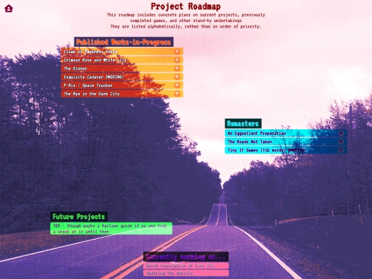 pages/sidepages/roadmap screenshot