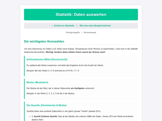 statistik screenshot