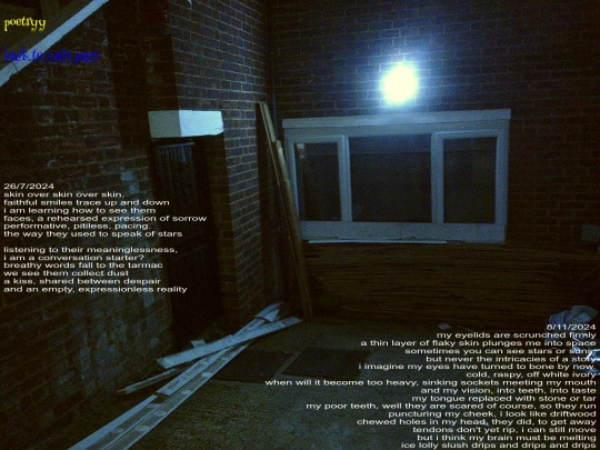 poetry screenshot