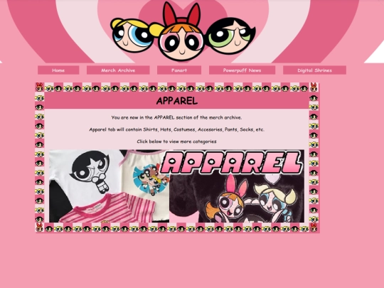 apparel screenshot