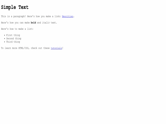 index screenshot