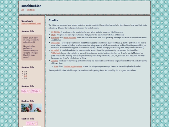 credits screenshot