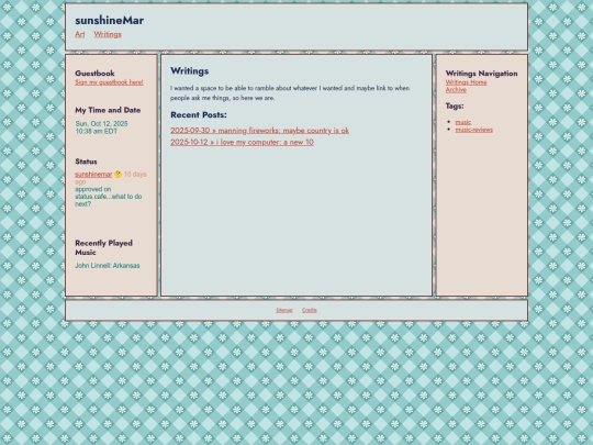 writings screenshot