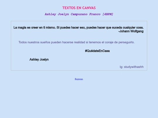 CANVAS/texto screenshot