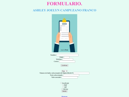 formulario screenshot