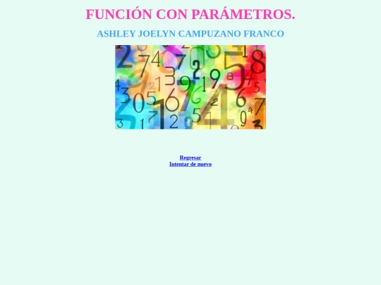 funcionparametro screenshot