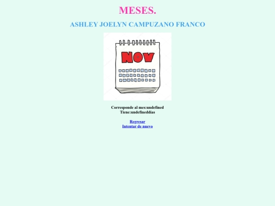 meses screenshot