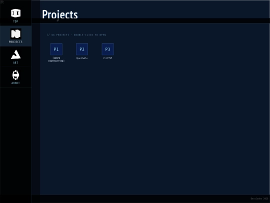 projects screenshot