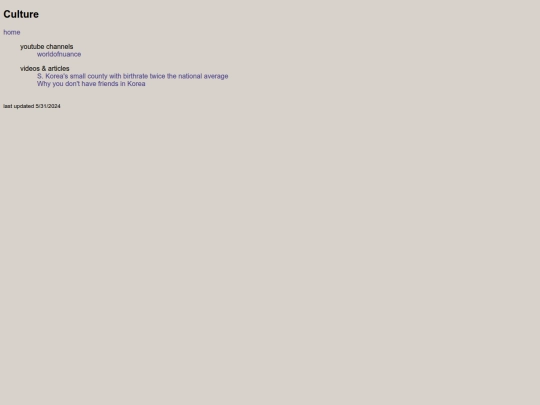 version01/culture screenshot