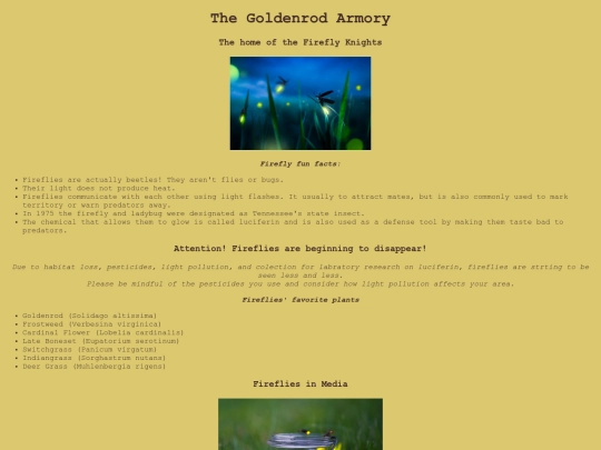 goldenrodarmory screenshot
