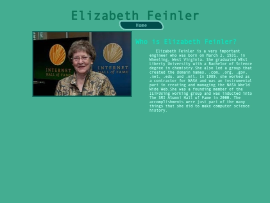 ElizabethFeinler screenshot