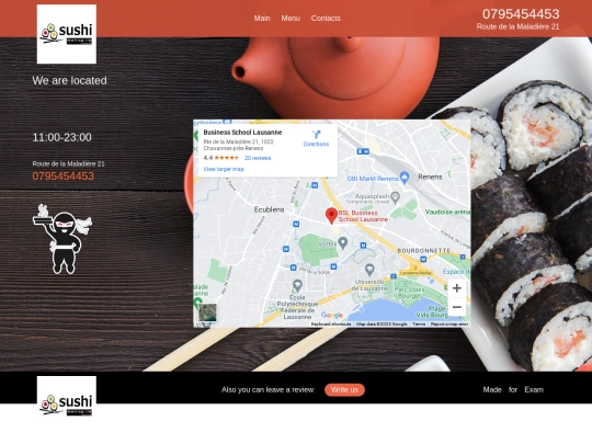 contact screenshot