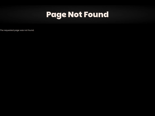not_found screenshot