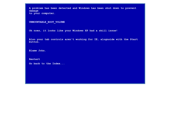 new/ns/pc/error screenshot