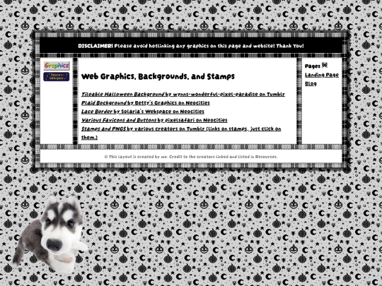 resources screenshot