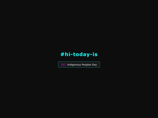 hi-today-is screenshot