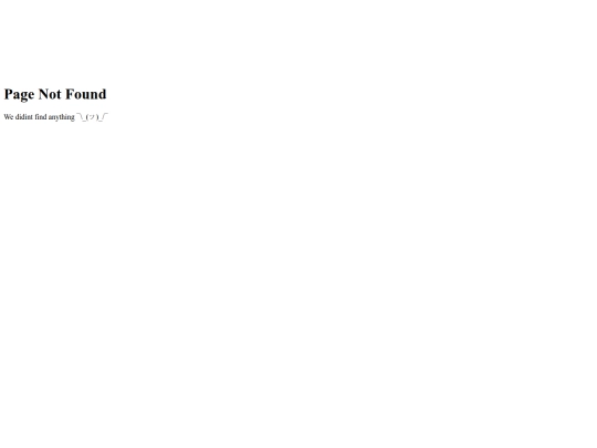 not_found screenshot