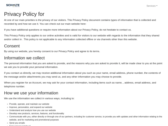 privacy-policy screenshot