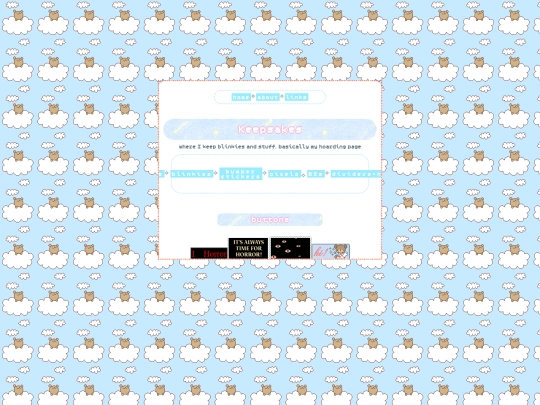 keepsakes screenshot