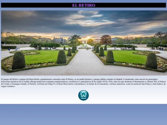 paisajes/retiro screenshot