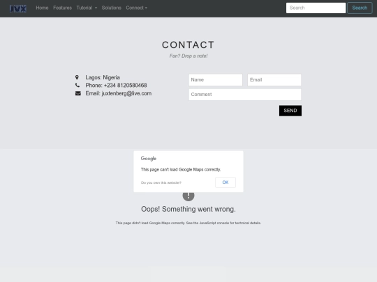 contact screenshot