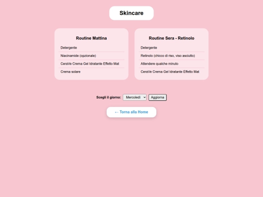 skincare screenshot