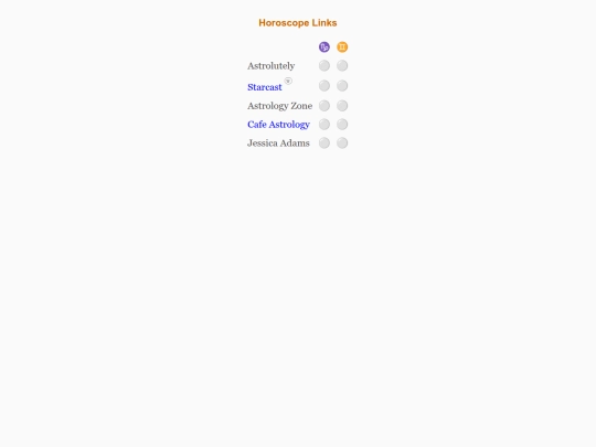 astrology/s-links screenshot